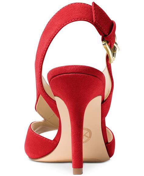 michael kors becky dress sandals red|Women's Red Designer Sandals .